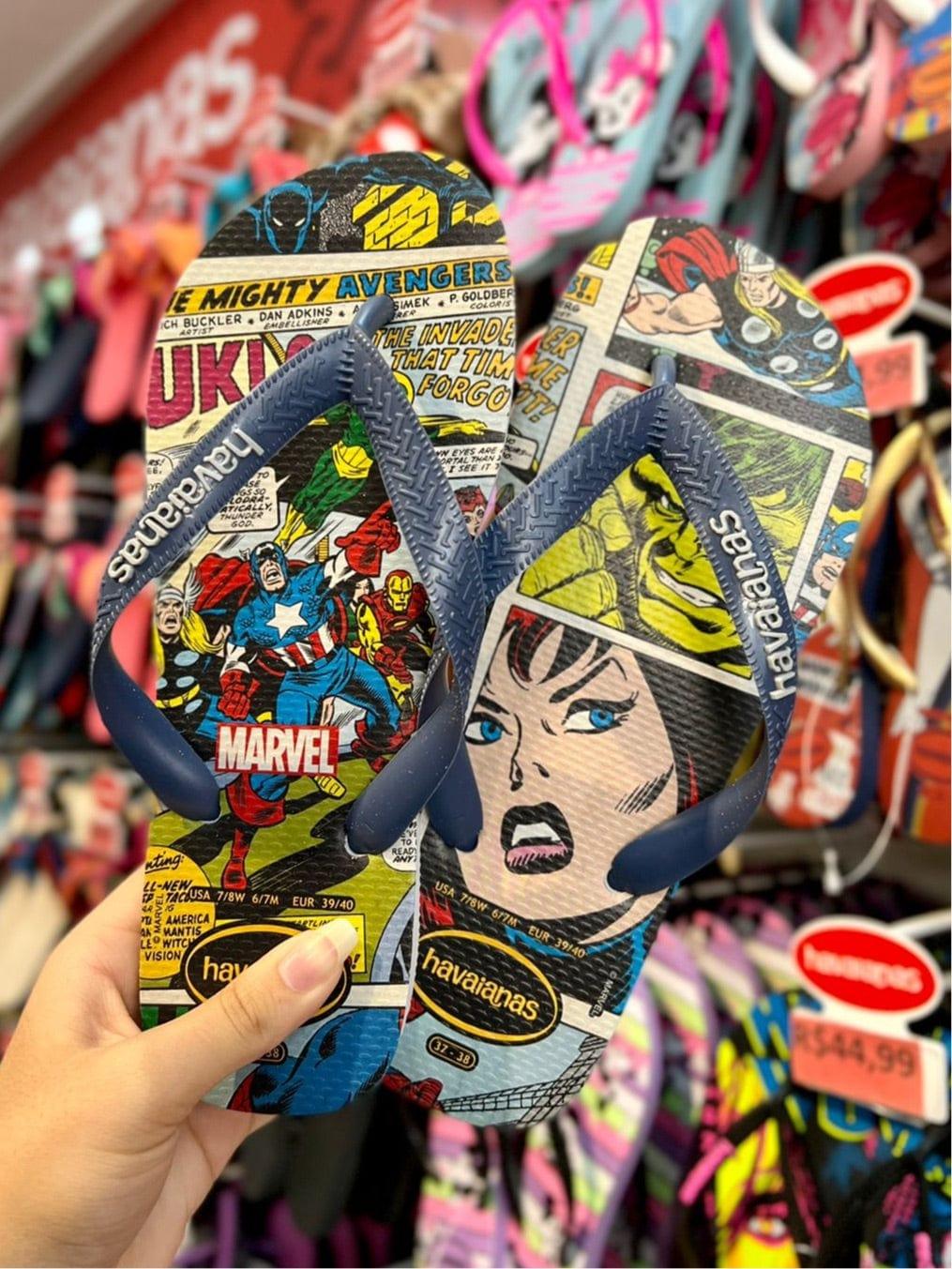 Havaianas Top Marvel Club dos Chinelos