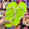 Havaianas Slim Glitter Neon + Pingente Olho Grego Pequeno Azul