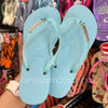 Havaianas Slim Glitter Flrish + Pingente Borboleta