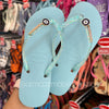 Havaianas Slim Glitter Flrish + Pingente Olho Grego Fixo