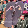 Havaianas Slim Square Glitter + Pingente olho grego Pink