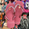 Havaianas Slim Square Glitter + Pingente olho grego Pink