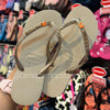 Havaianas Slim Glitter II + Pingente Borboleta