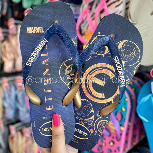 Havaianas Top Marvel Series - (Azul) - Armazém dos Chinelos  