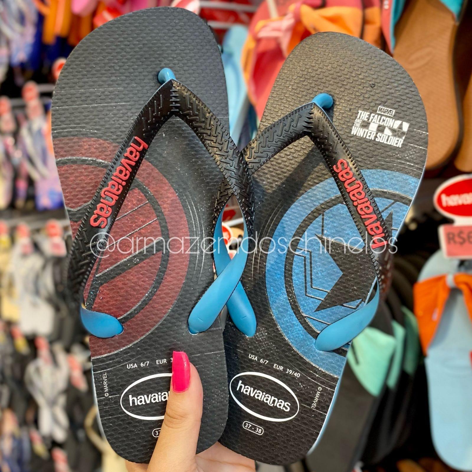 Havaianas Top Marvel Series - (Azul) - Armazém dos Chinelos  