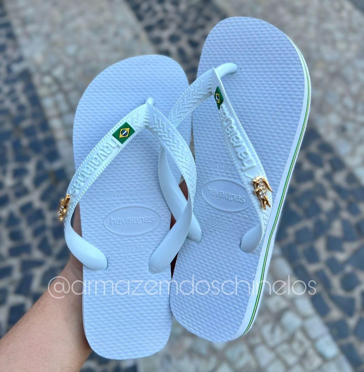 Havaianas Brasil + Pingente - Armazém dos Chinelos  