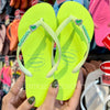 Havaianas Slim Glitter Neon + Pingente Coração - Armazém dos Chinelos  