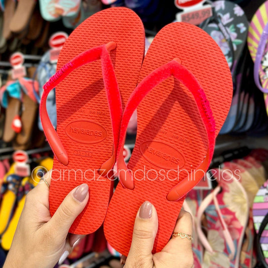 Havaianas Slim Velvet Neon - Armazém dos Chinelos  